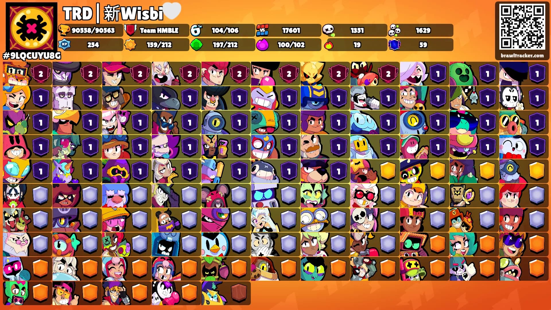 TRD|新Wisbi🤍's Ranks
