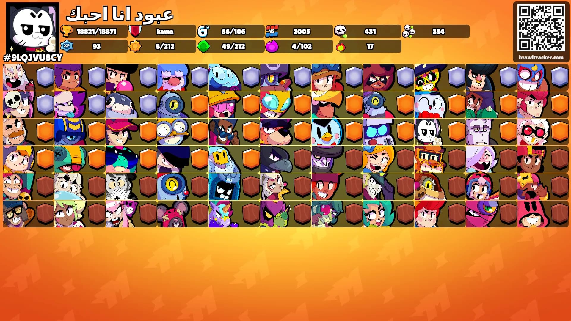 عبود انا احبك's Ranks