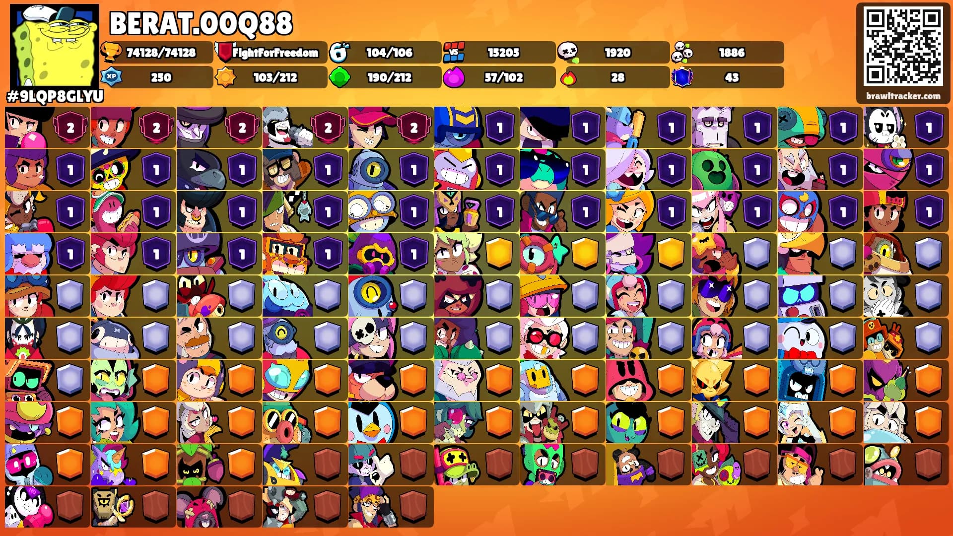 BERAT.00Q88's Ranks