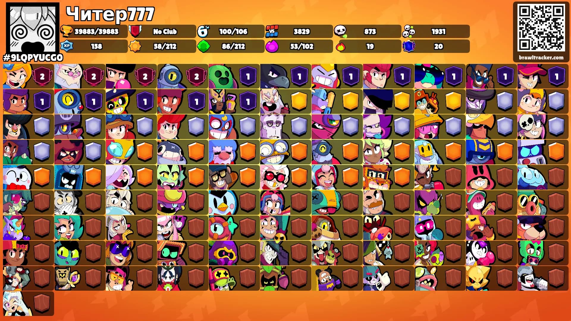 Читер777's Ranks