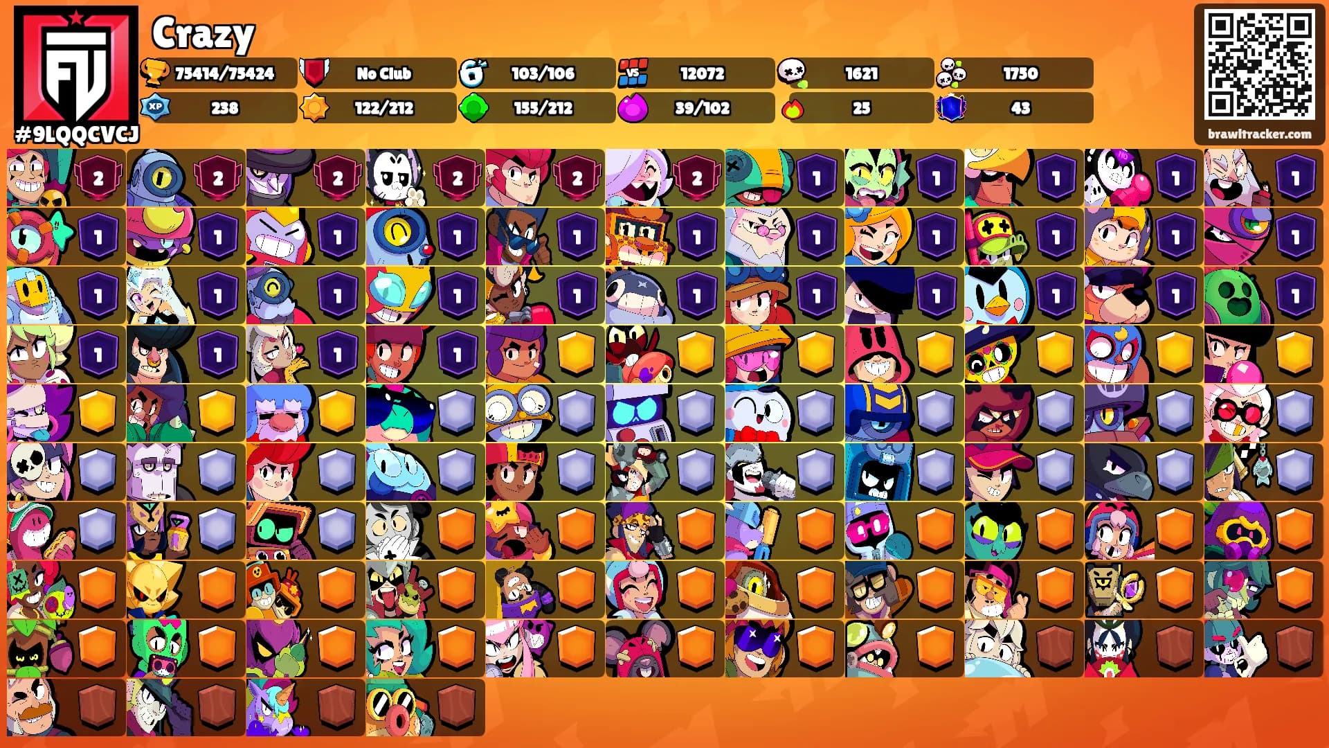 Crazy's Ranks