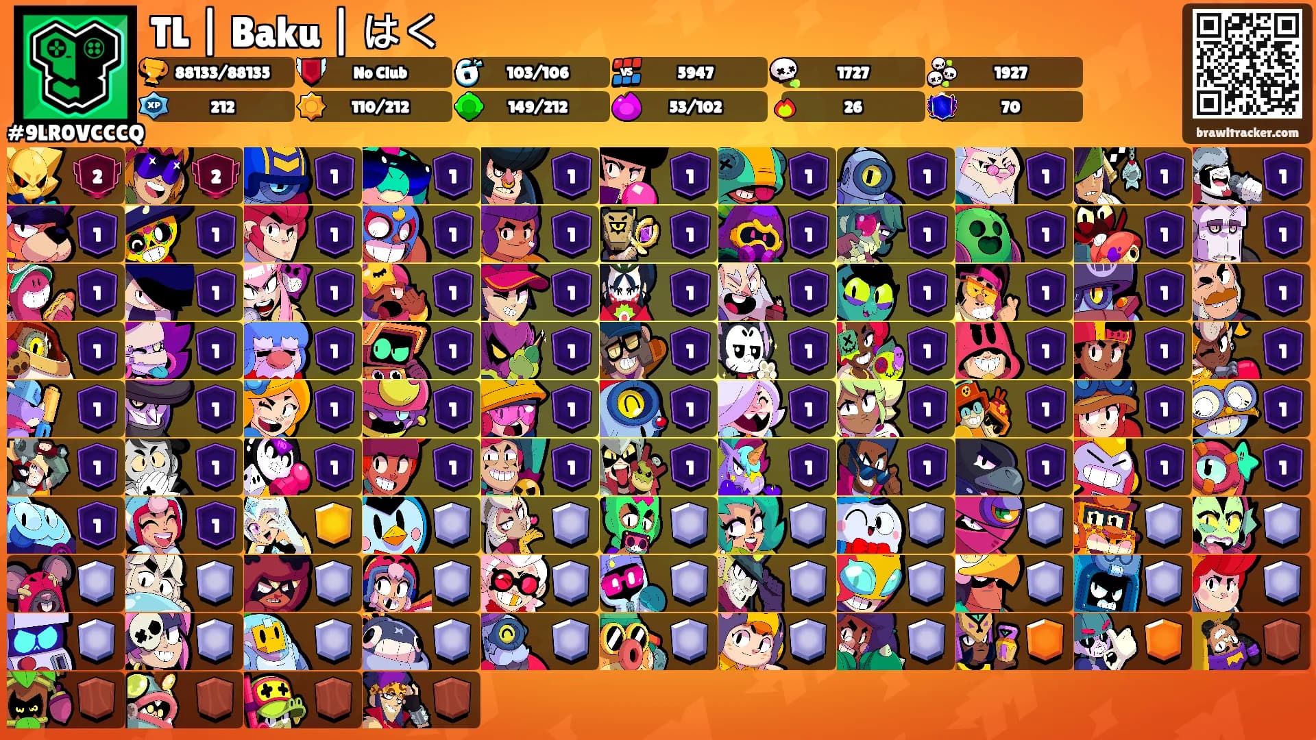 TL | Baku | はく's Ranks
