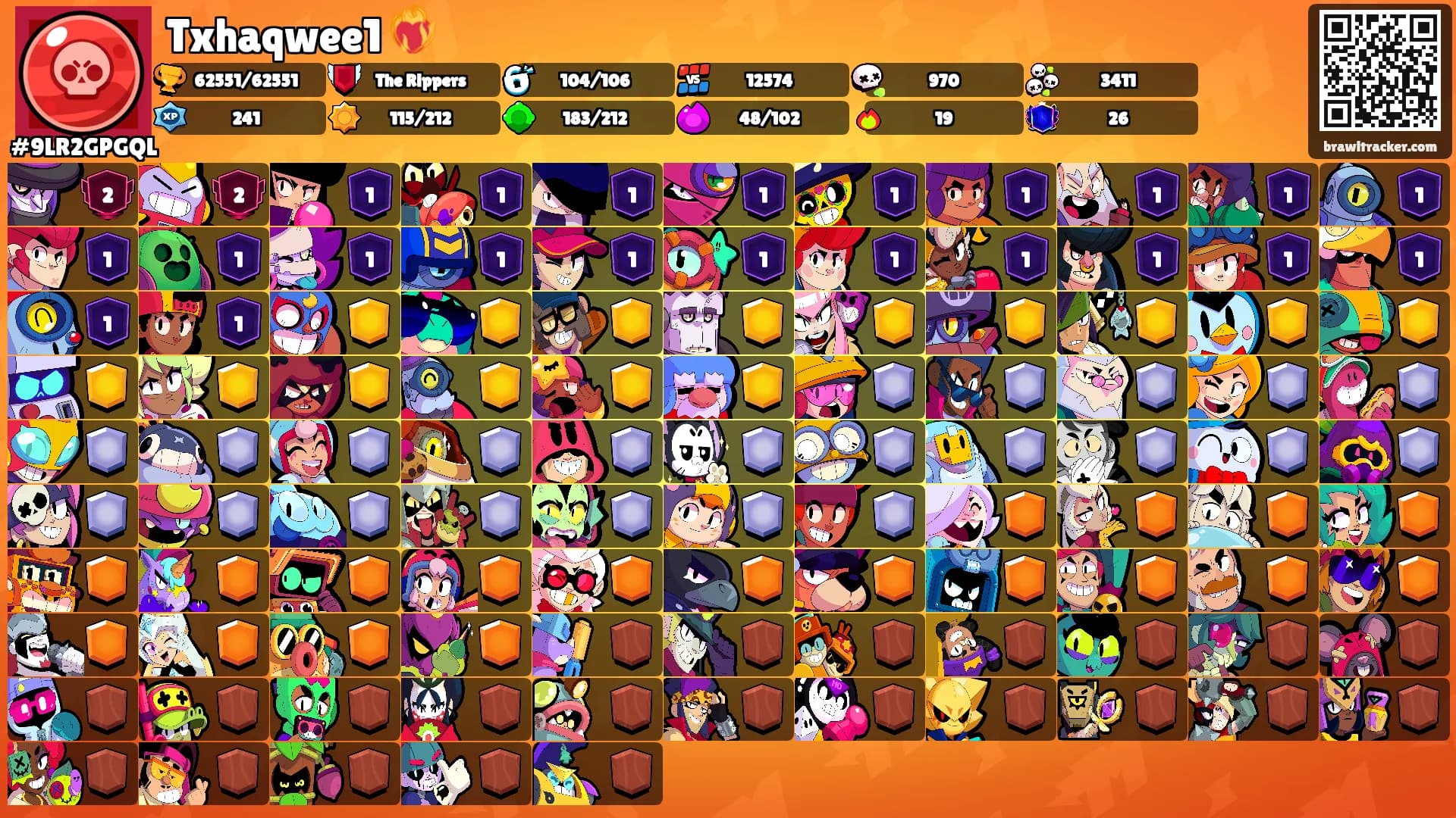 Txhaqwee1 ❤️‍🔥's Ranks