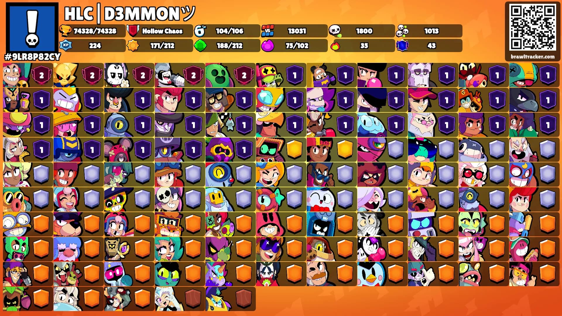 HLC|D3MMONツ's Ranks