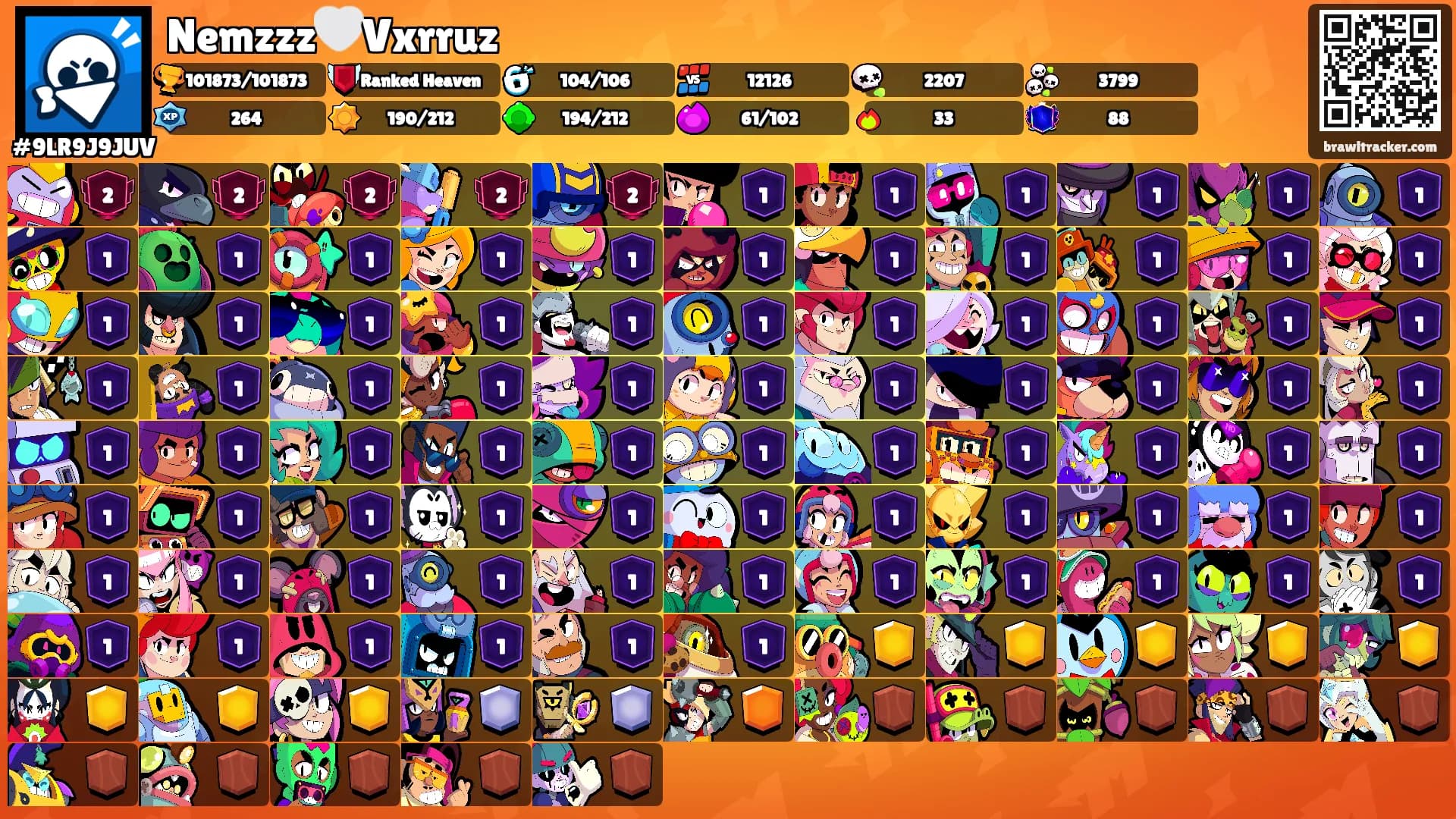 Nemzzz🤍Vxrruz's Ranks
