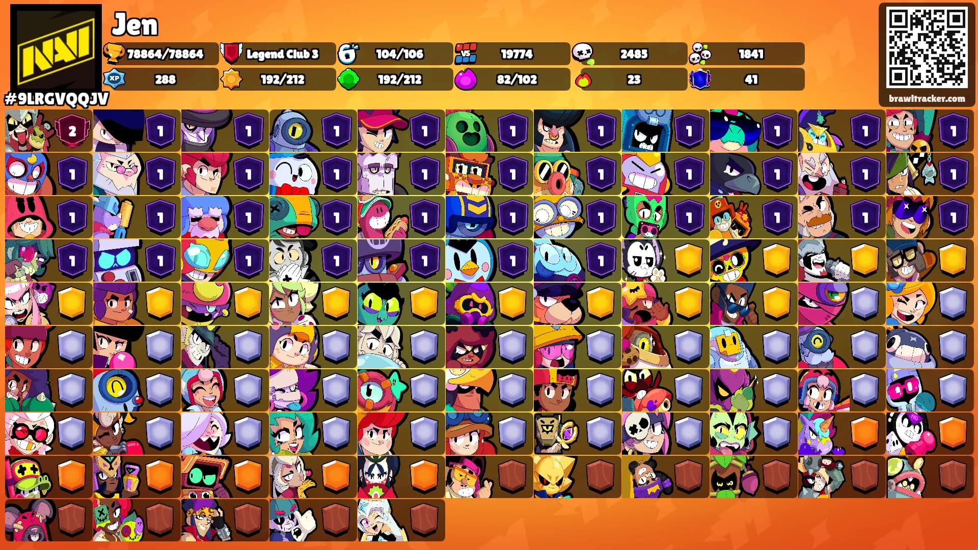 Jen's Ranks