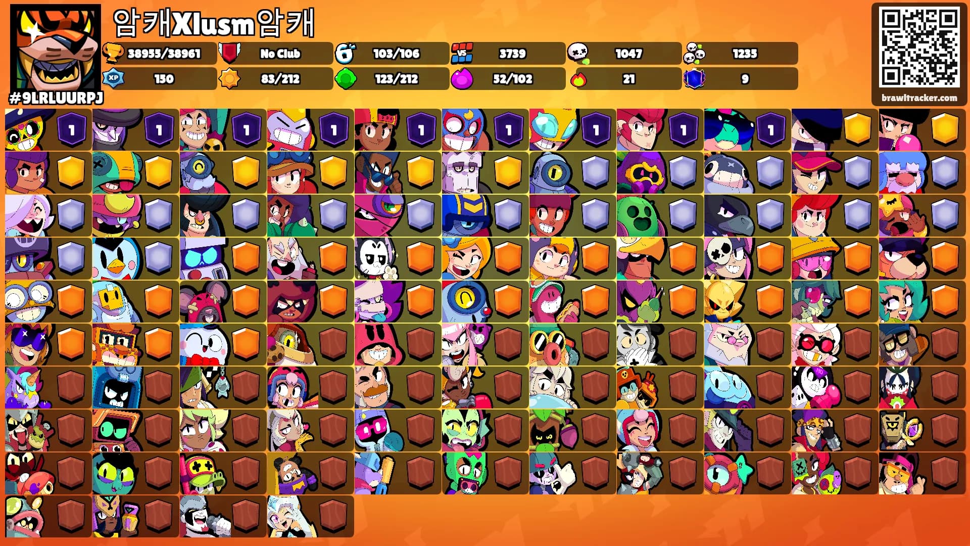 암캐Xlusm암캐's Ranks
