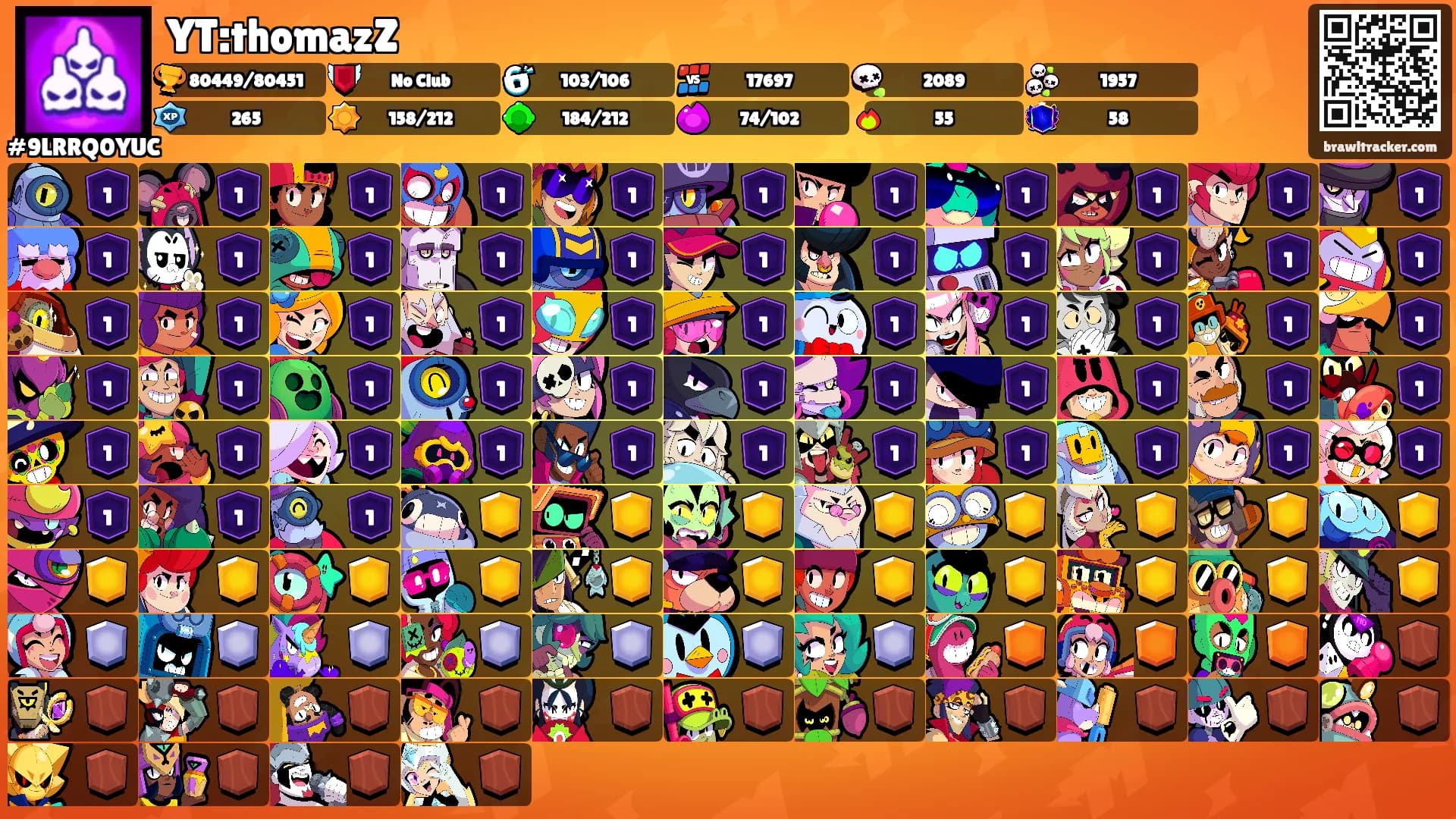 YT:thomazZ's Ranks