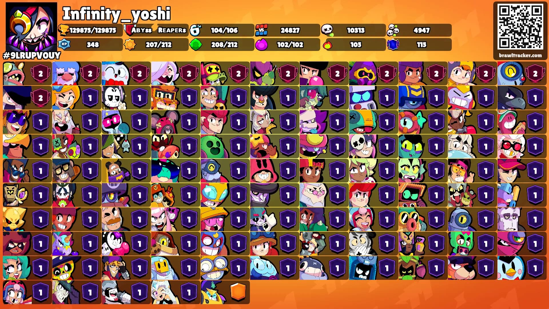 Infinity_yoshi's Ranks