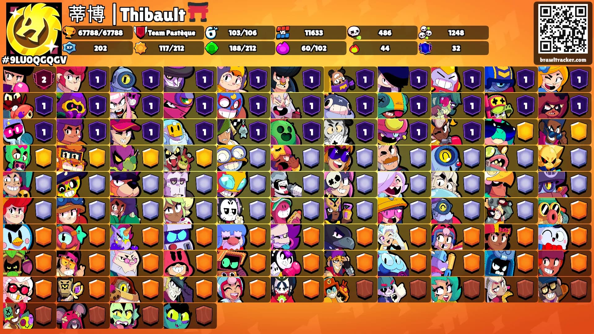 蒂博 |Thibault ⛩️'s Ranks