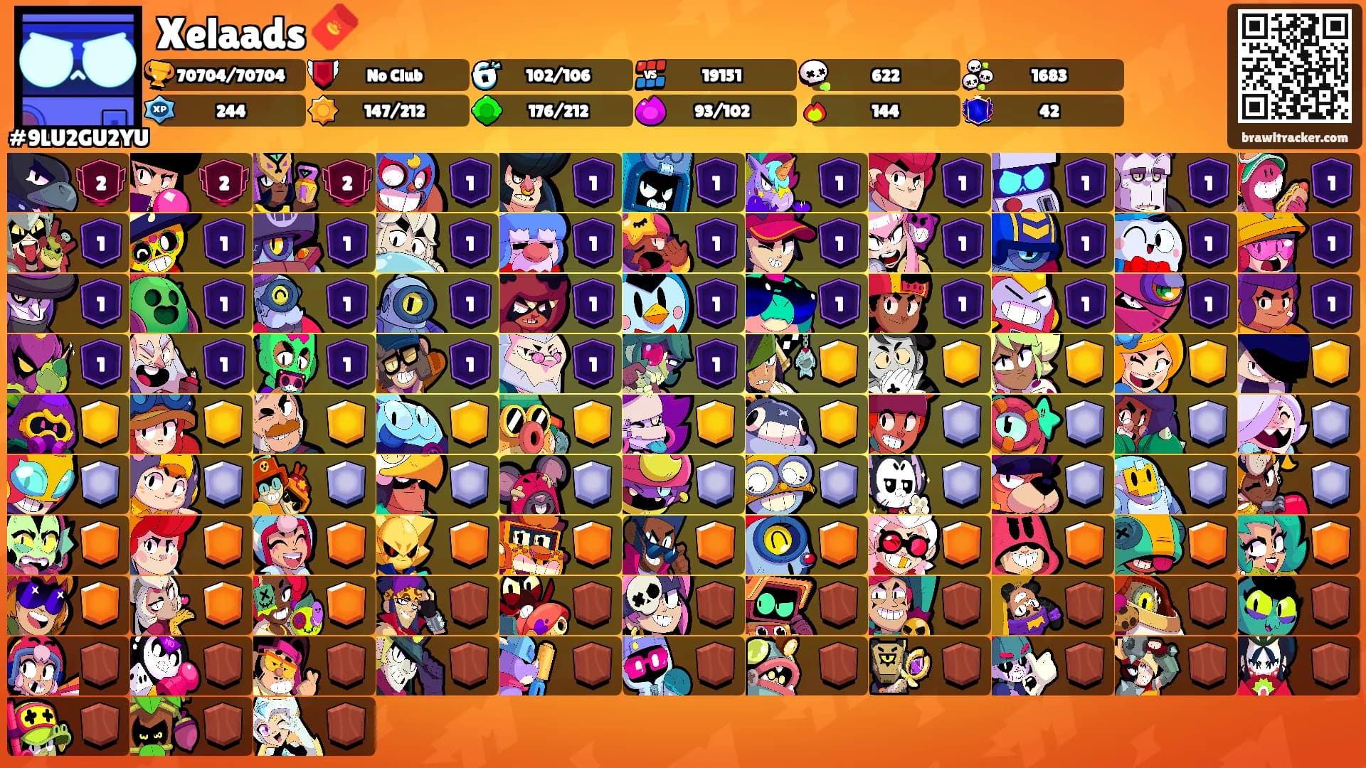 Xelaads 🧧's Ranks