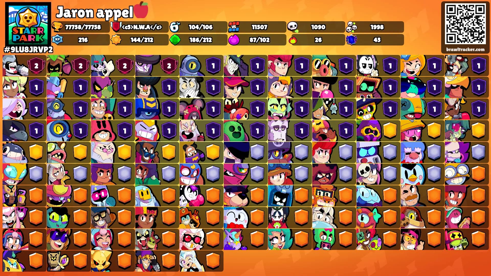 Jaron appel🍎's Ranks