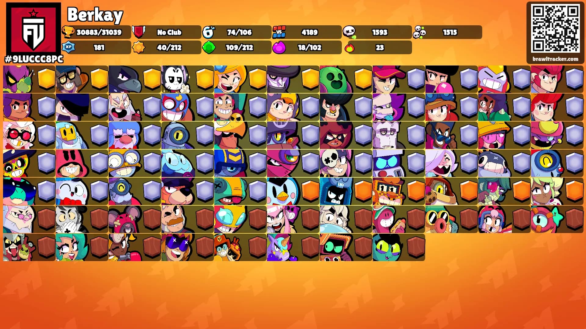 Berkay's Ranks