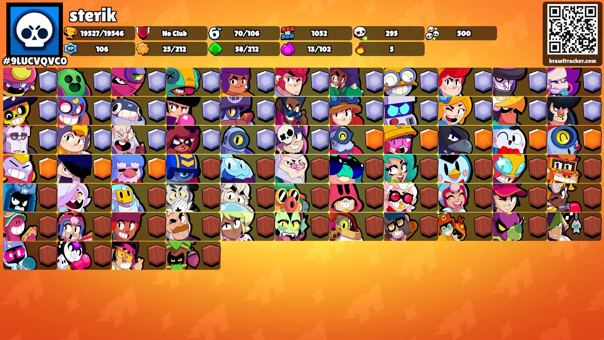 sterik's Ranks