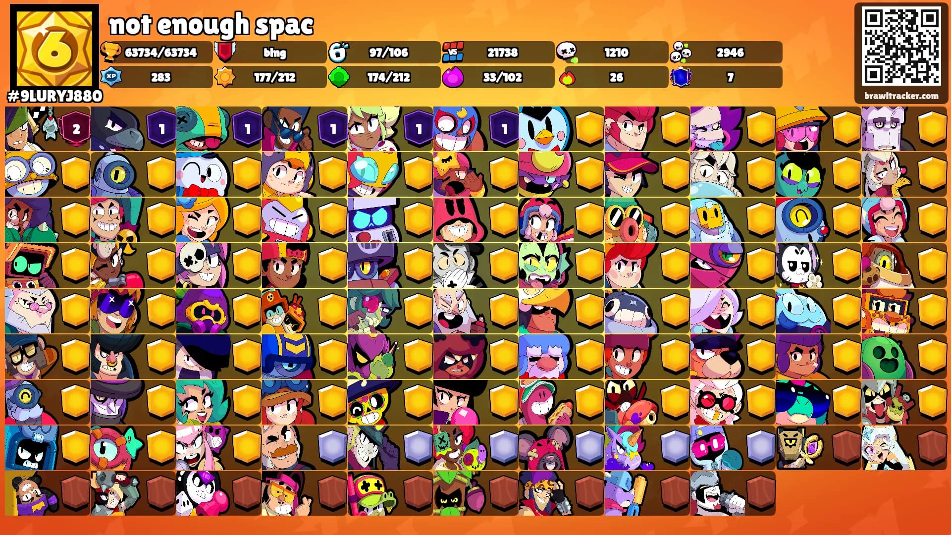 not enough spac's Ranks