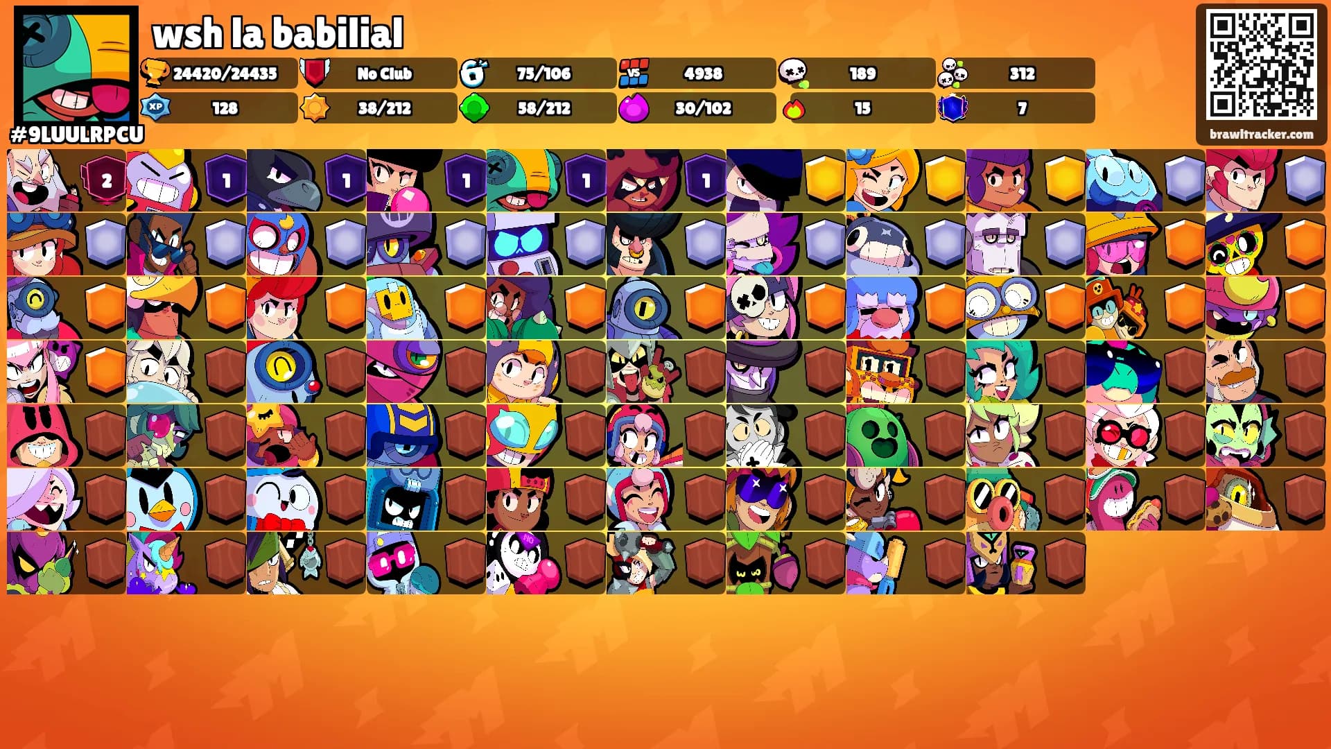 wsh la babilial's Ranks