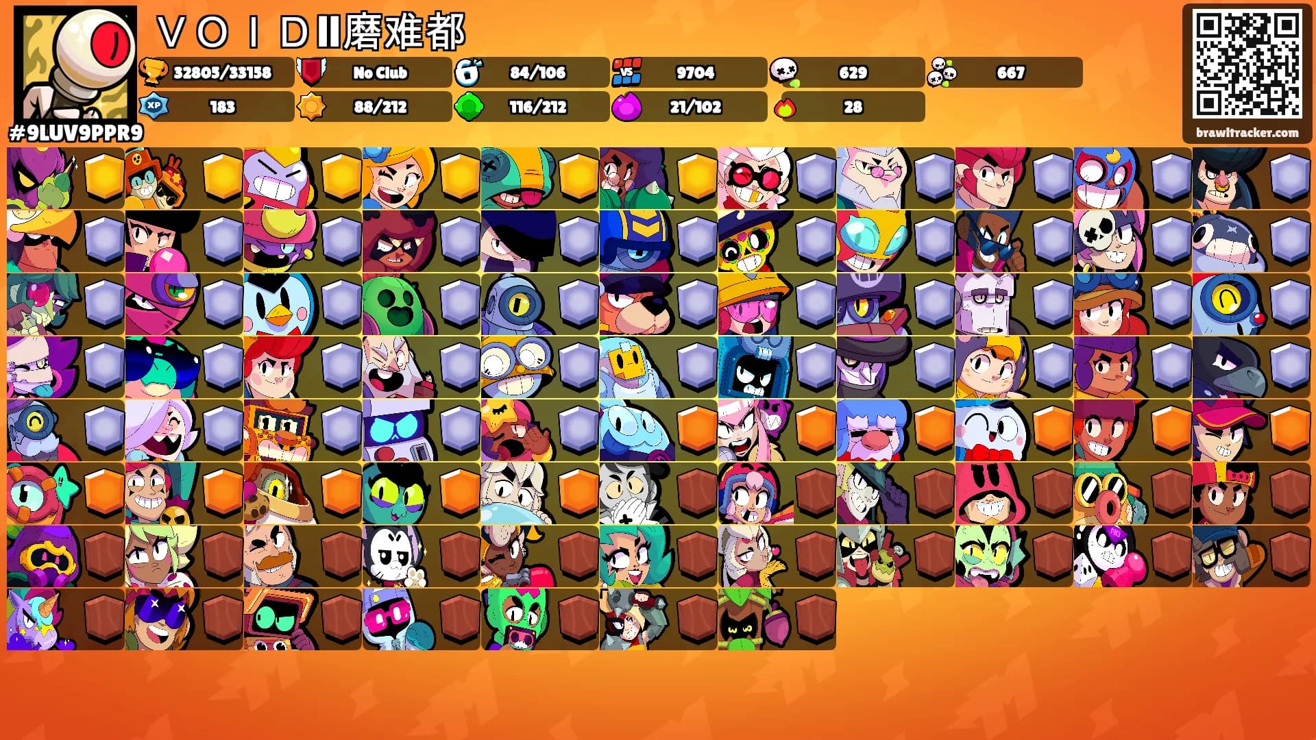 ＶＯＩＤⅡ磨难都's Ranks