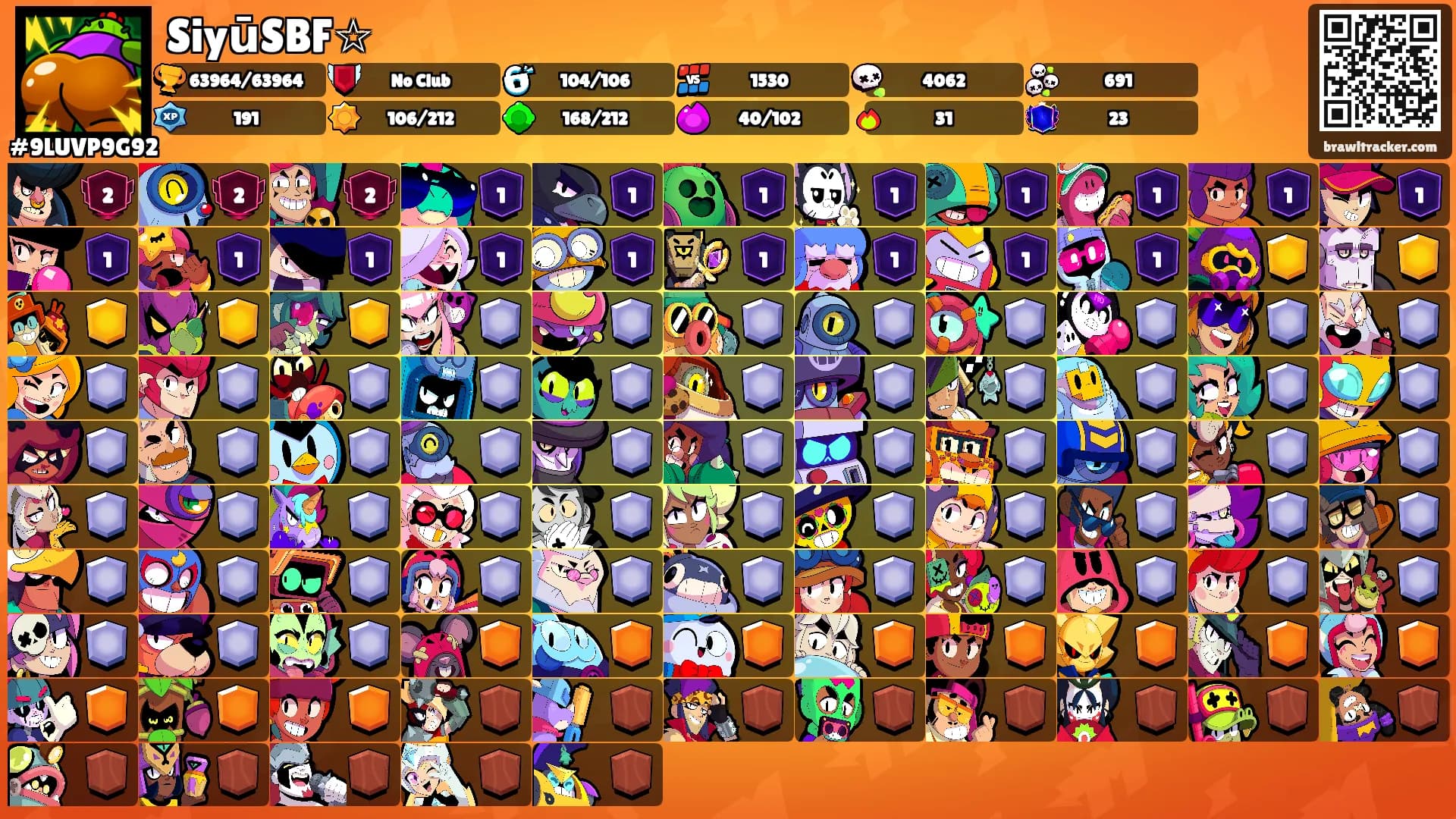 SiyūSBF☆'s Ranks