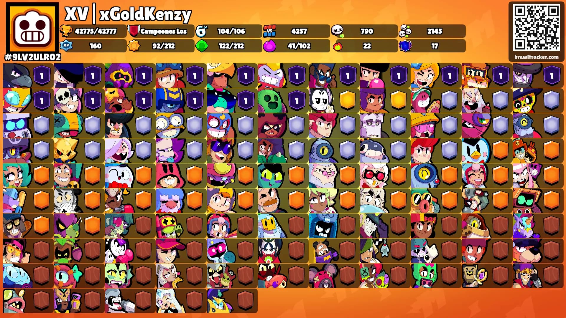 XV|xGoldKenzy's Ranks