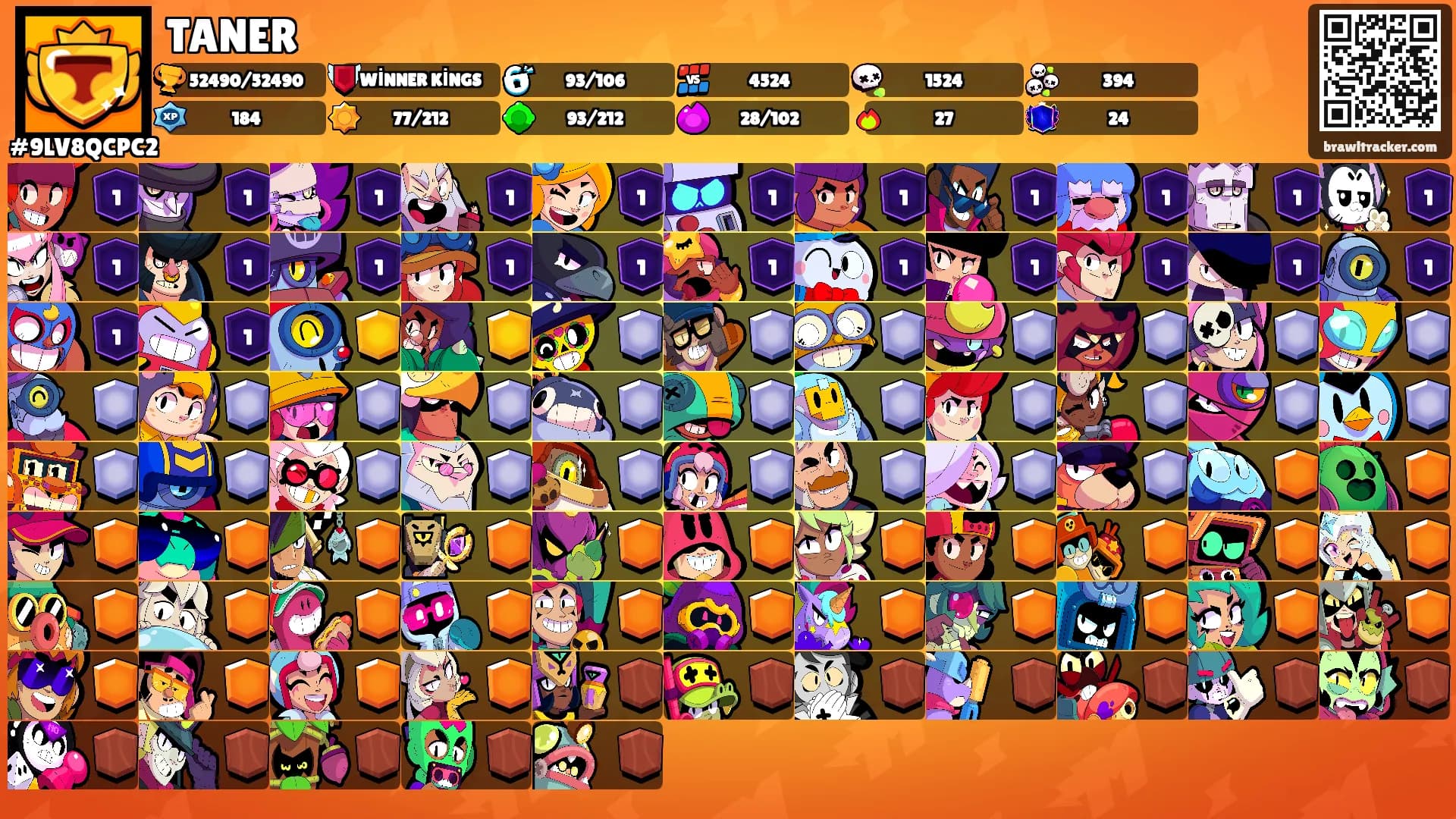TANER's Ranks