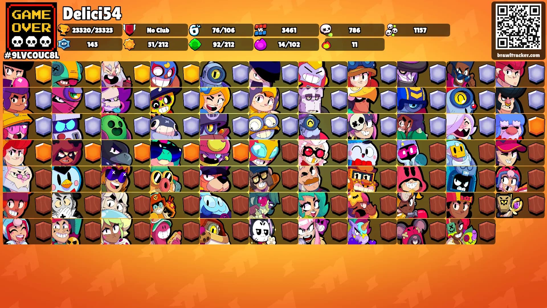 Delici54's Ranks