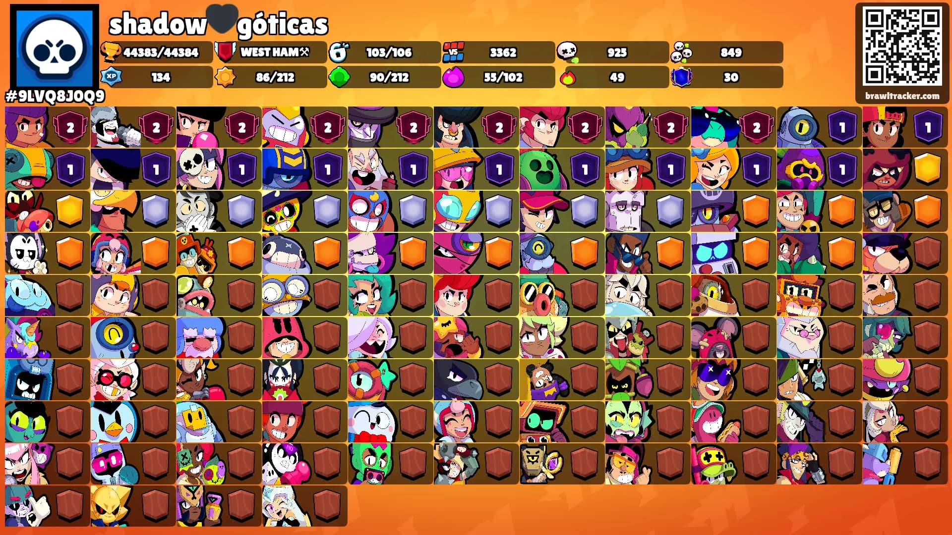 shadow🖤góticas's Ranks