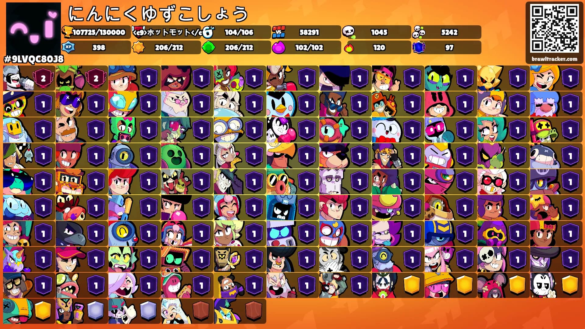 にんにくゆずこしょう's Ranks