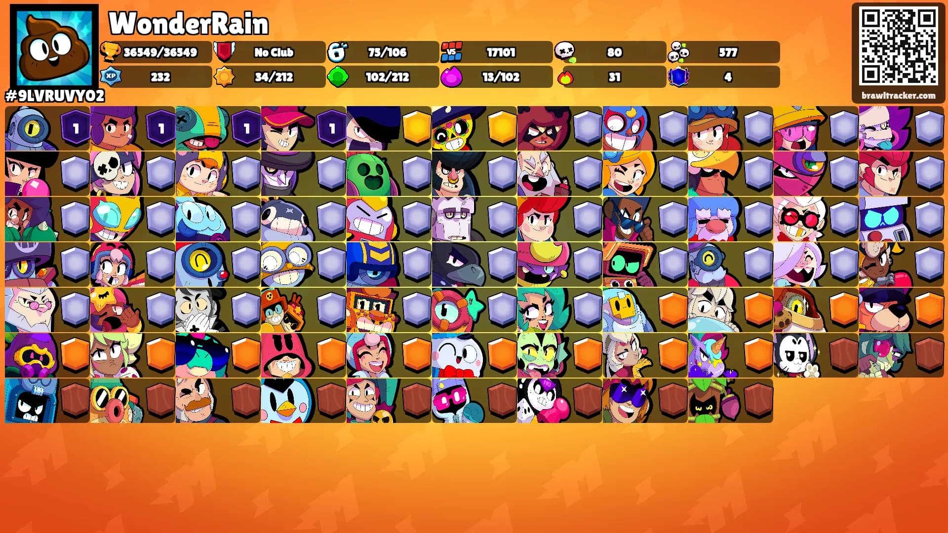 WonderRain's Ranks