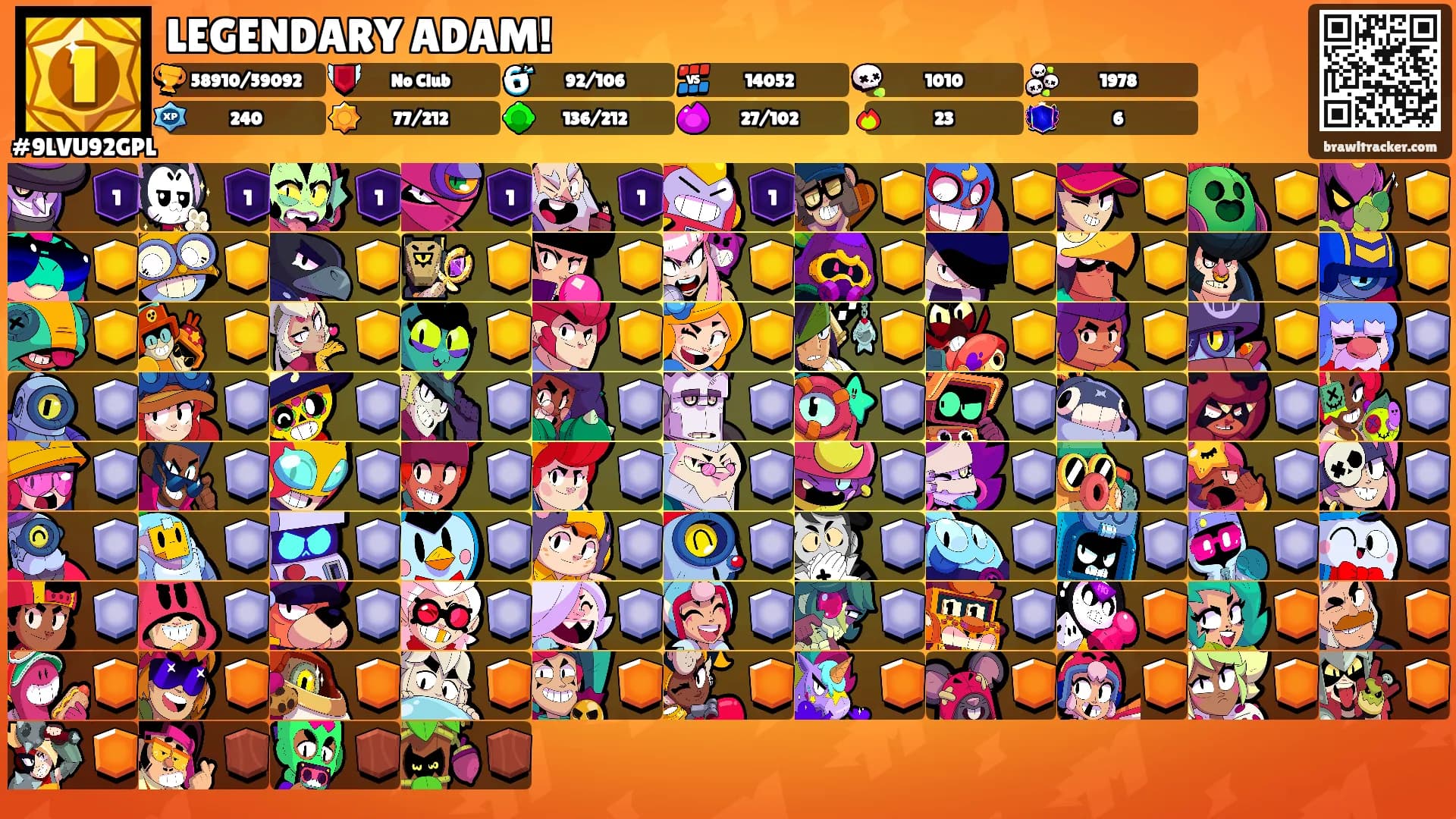 LEGENDARY ADAM!'s Ranks