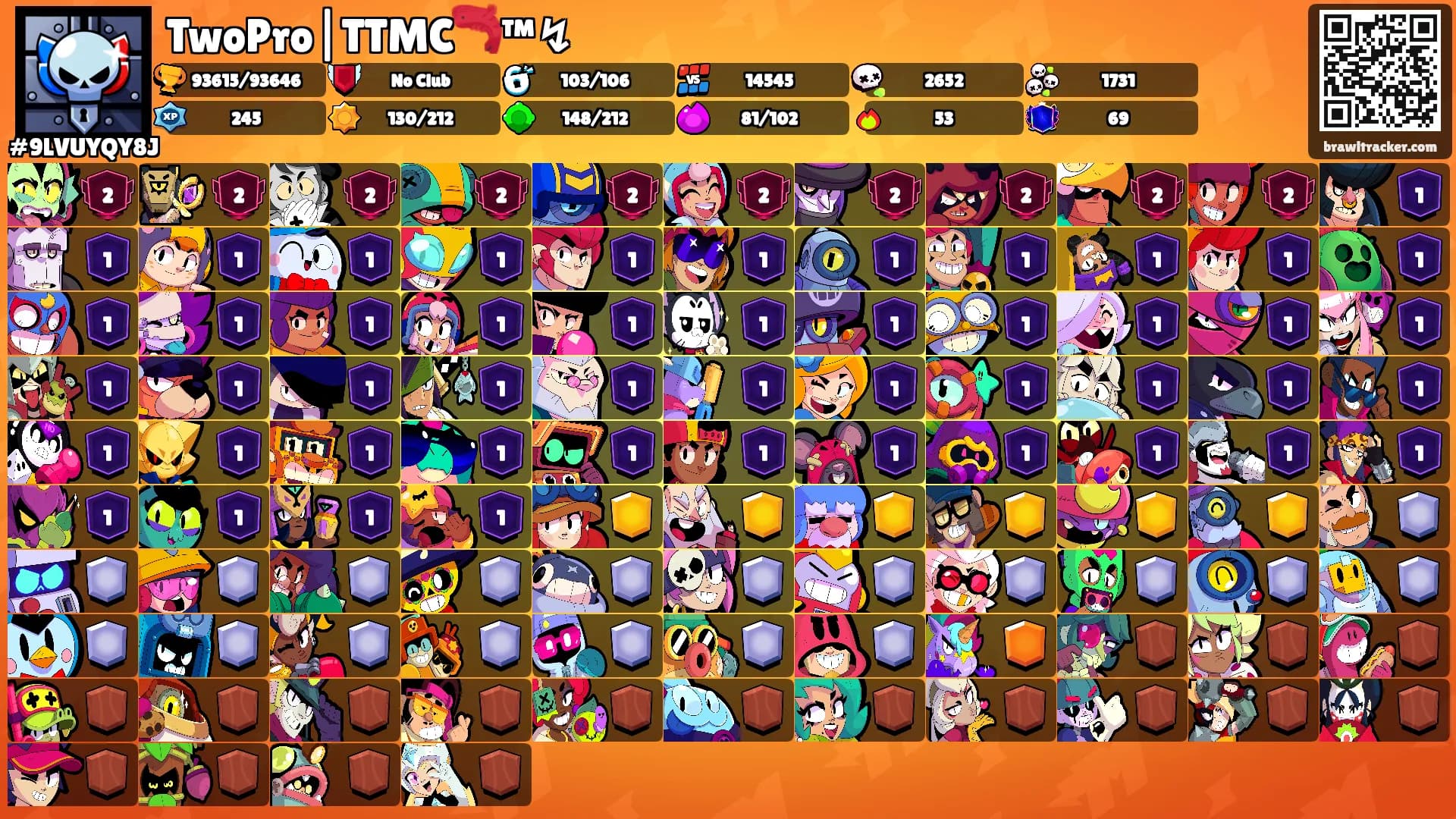 TwoPro|TTMC🦐™↯'s Ranks