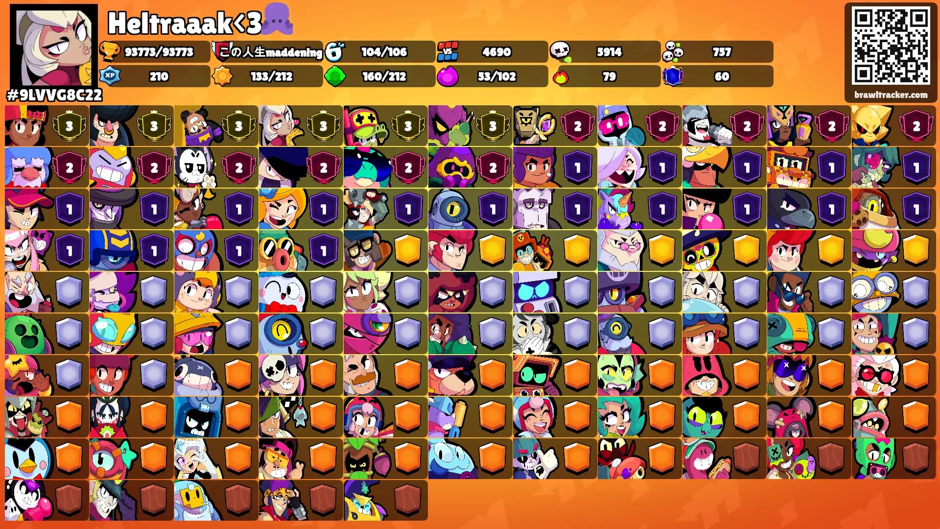 Heltraaak<3🐙's Ranks