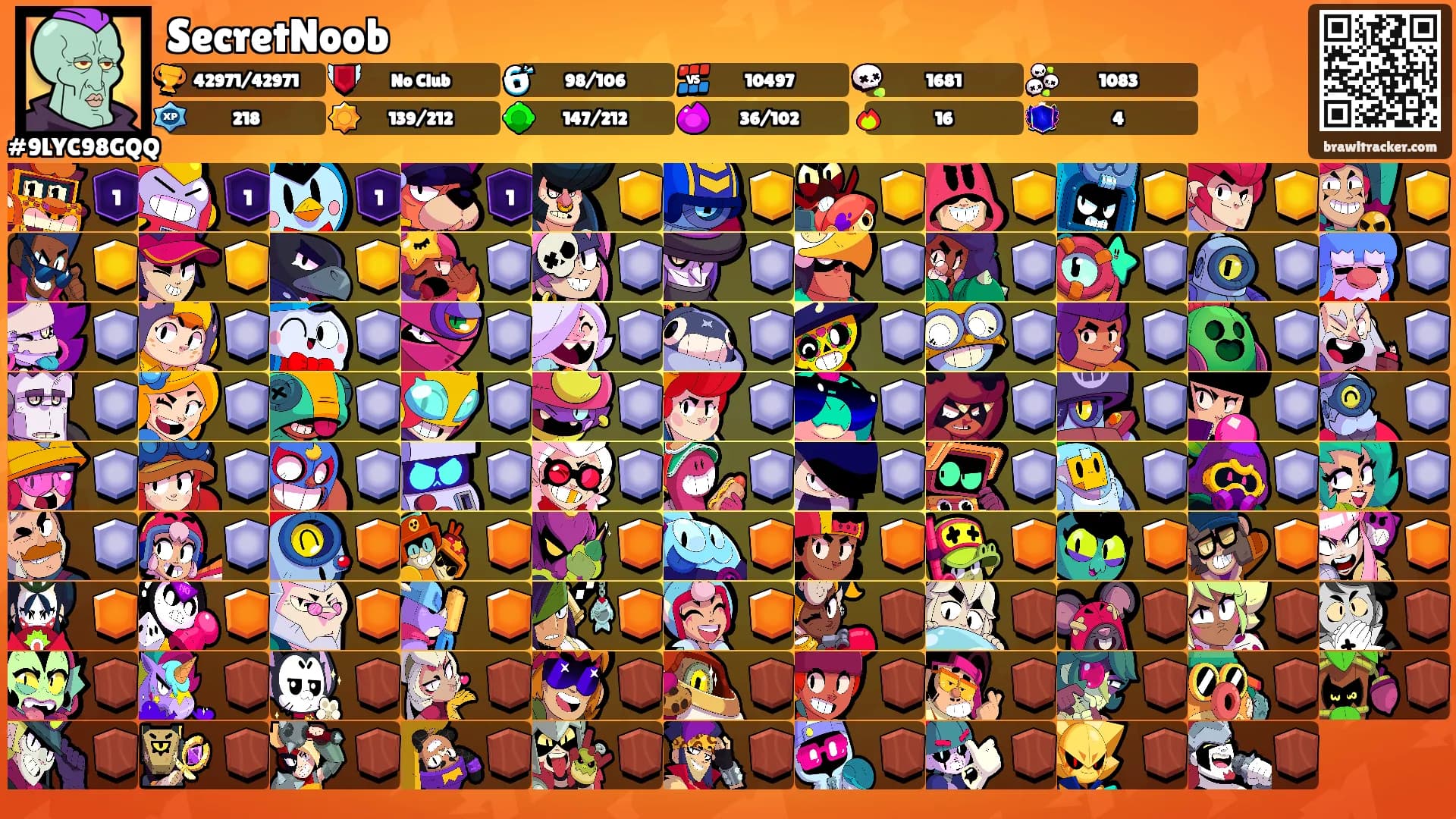SecretNoob's Ranks