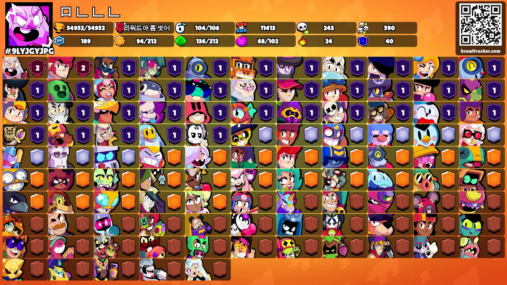 ㅁㄴㄴㄴ's Ranks