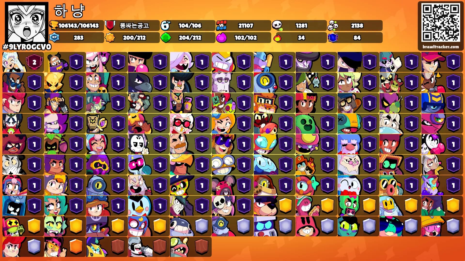 하 냥's Ranks