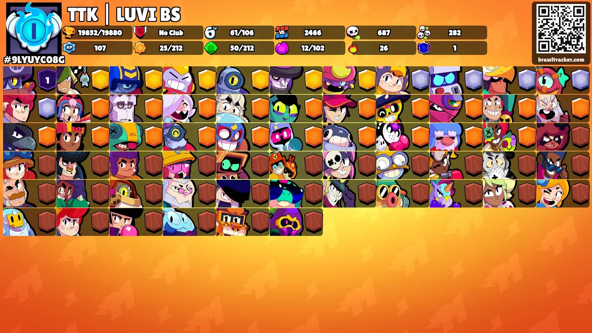 TTK | LUVI BS's Ranks