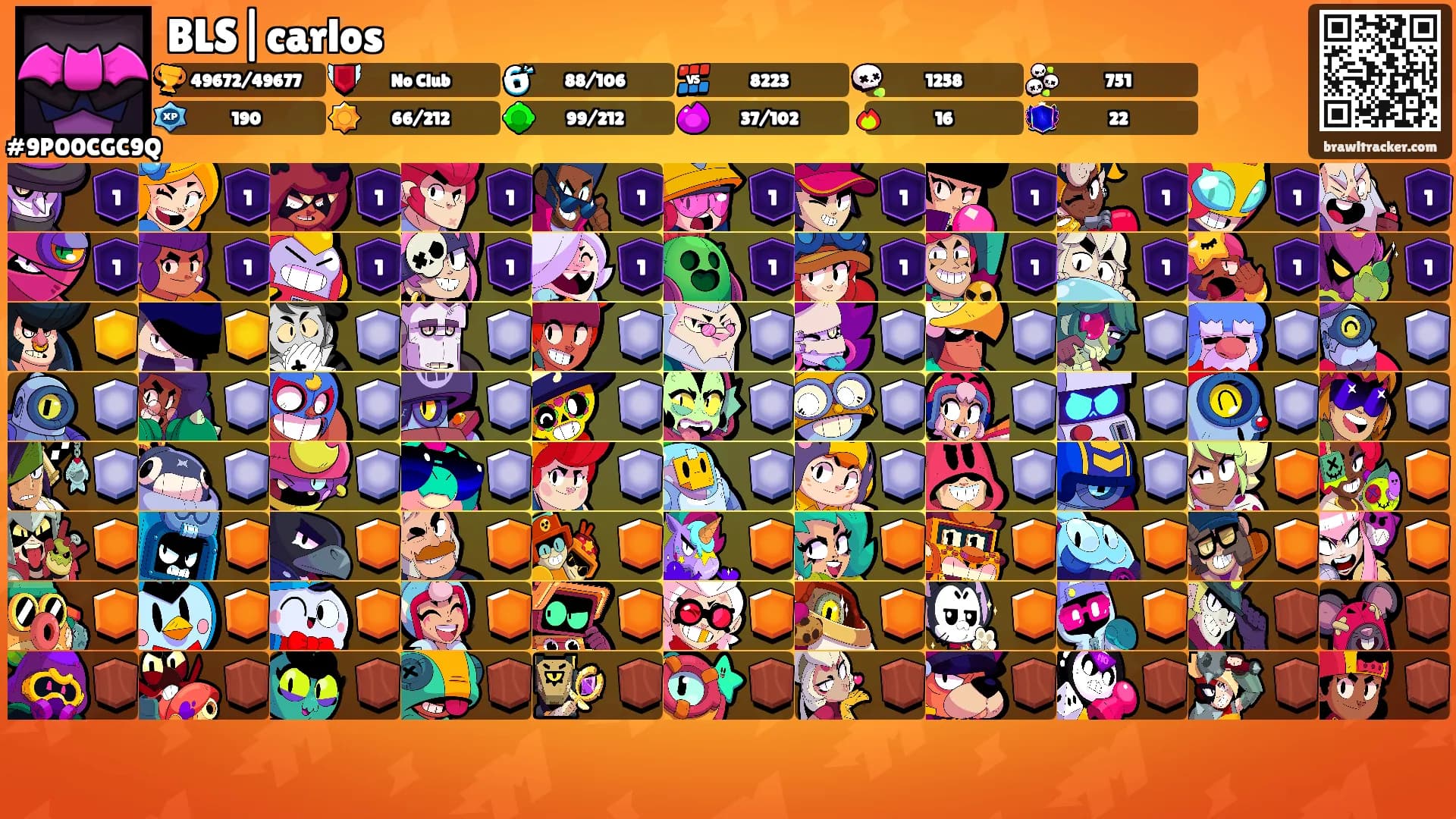 BLS|carlos's Ranks