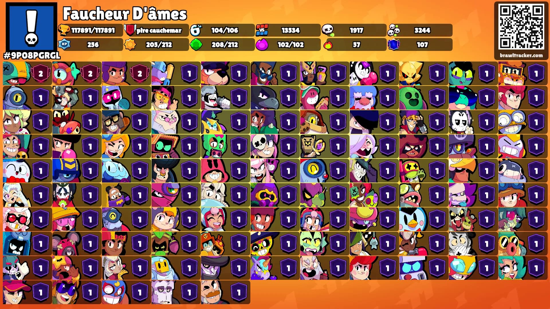 Faucheur D'âmes's Ranks