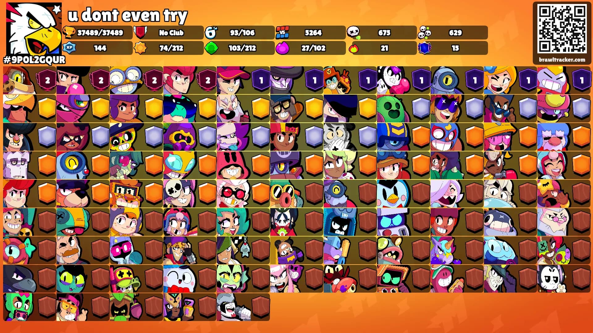 u dont even try's Ranks