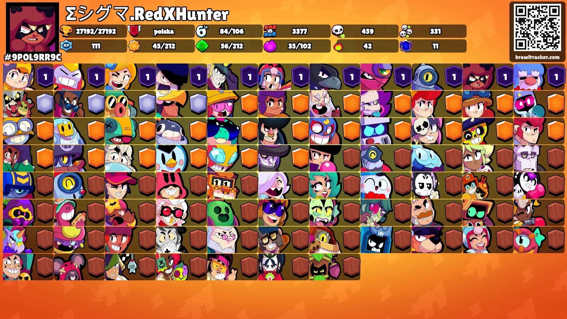 Σシグマ.RedXHunter's Ranks