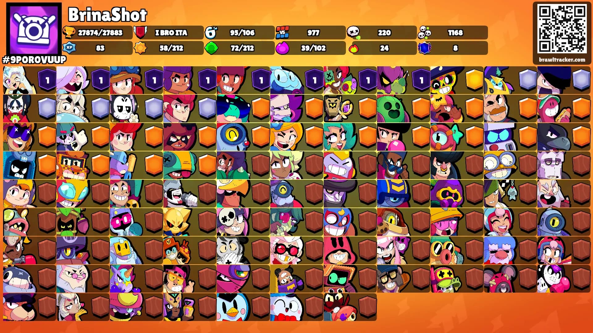 BrinaShot's Ranks