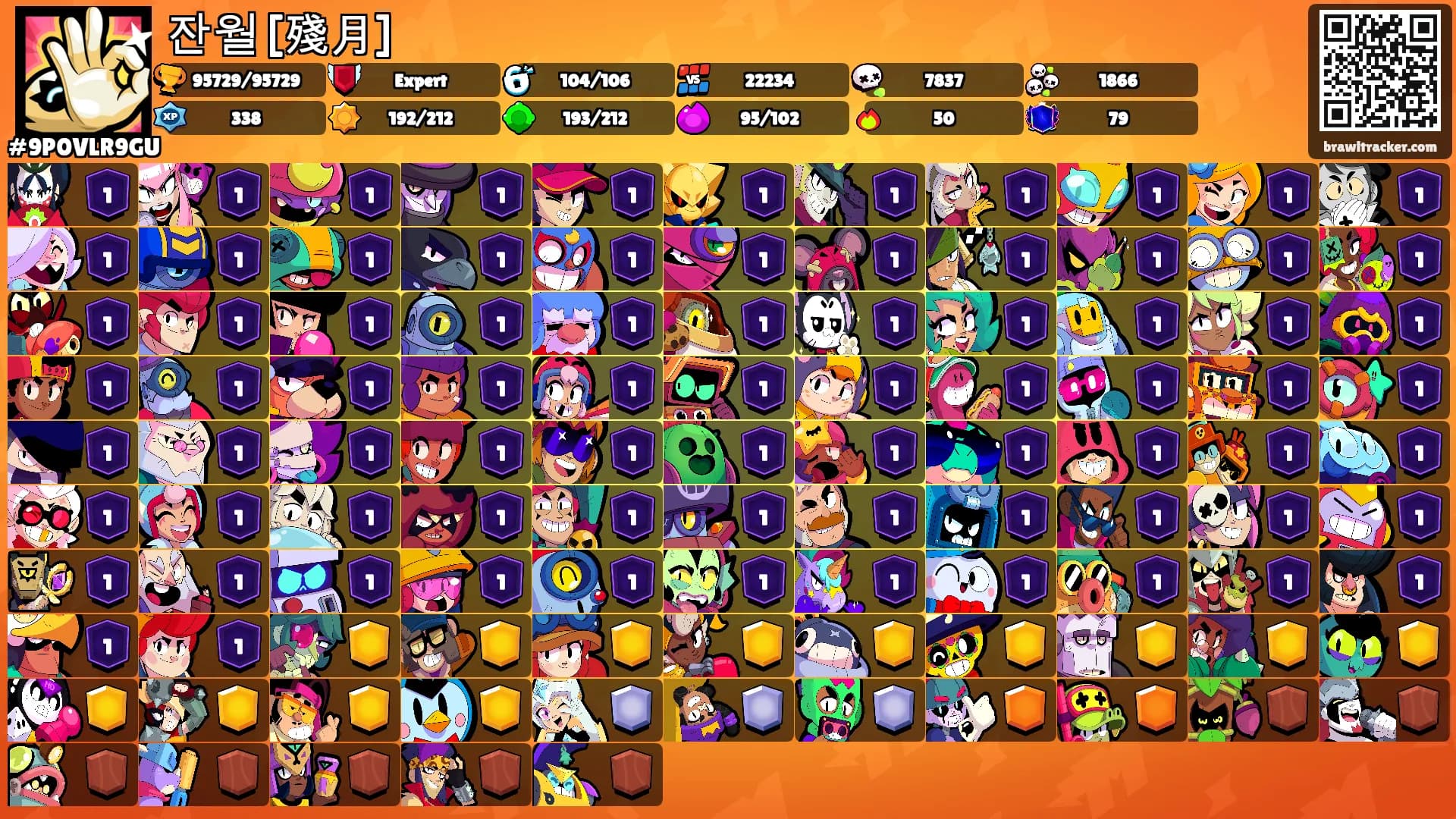잔월 [殘月]'s Ranks