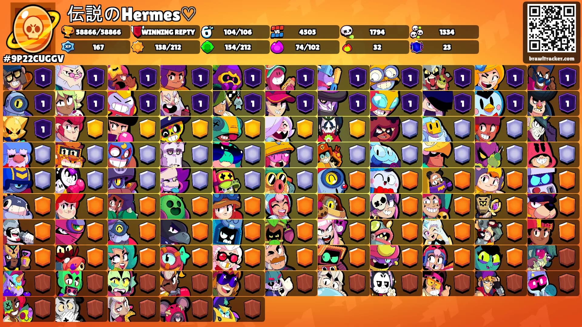 伝説のHermes♡'s Ranks