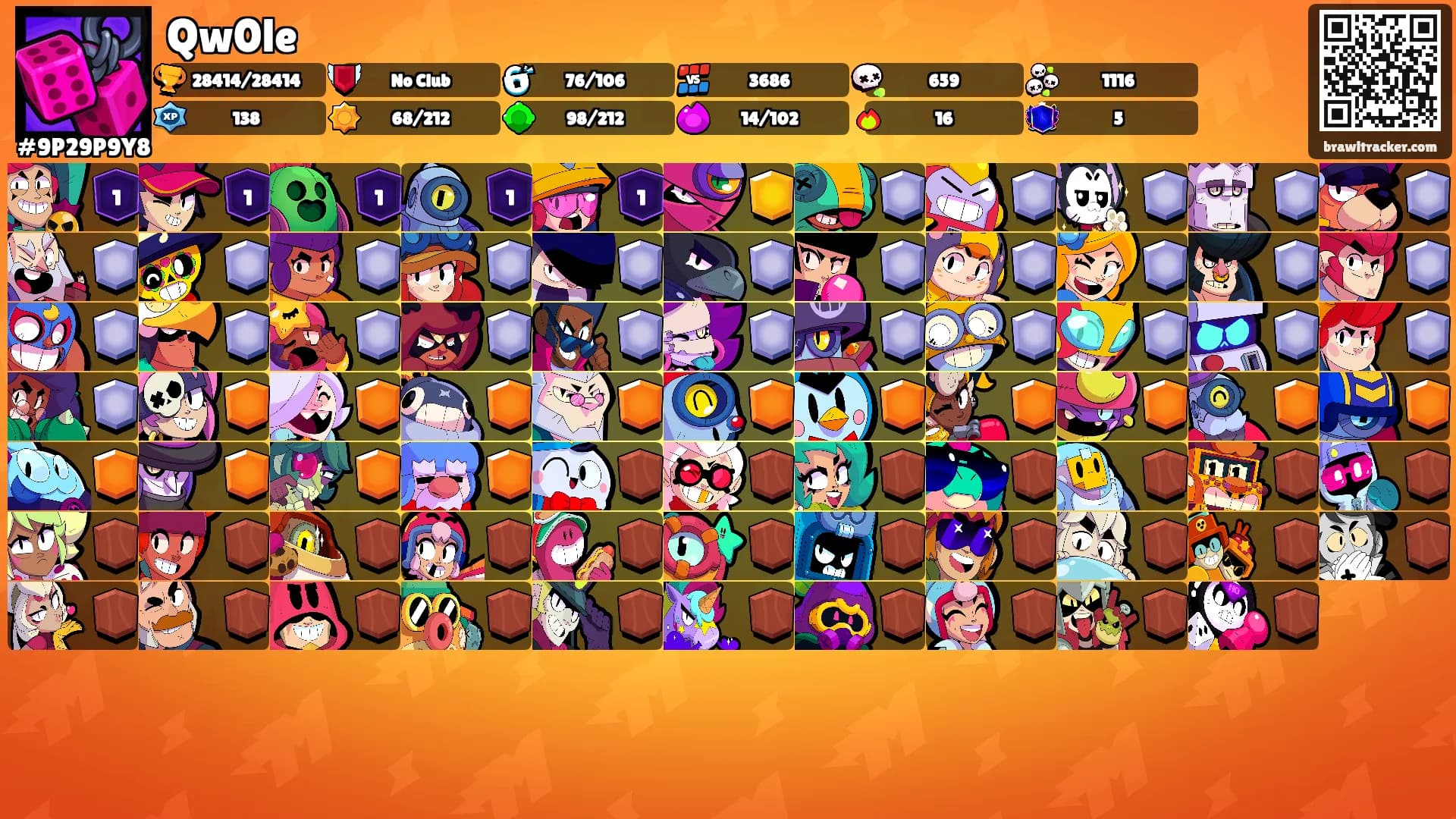 Qw0le's Ranks