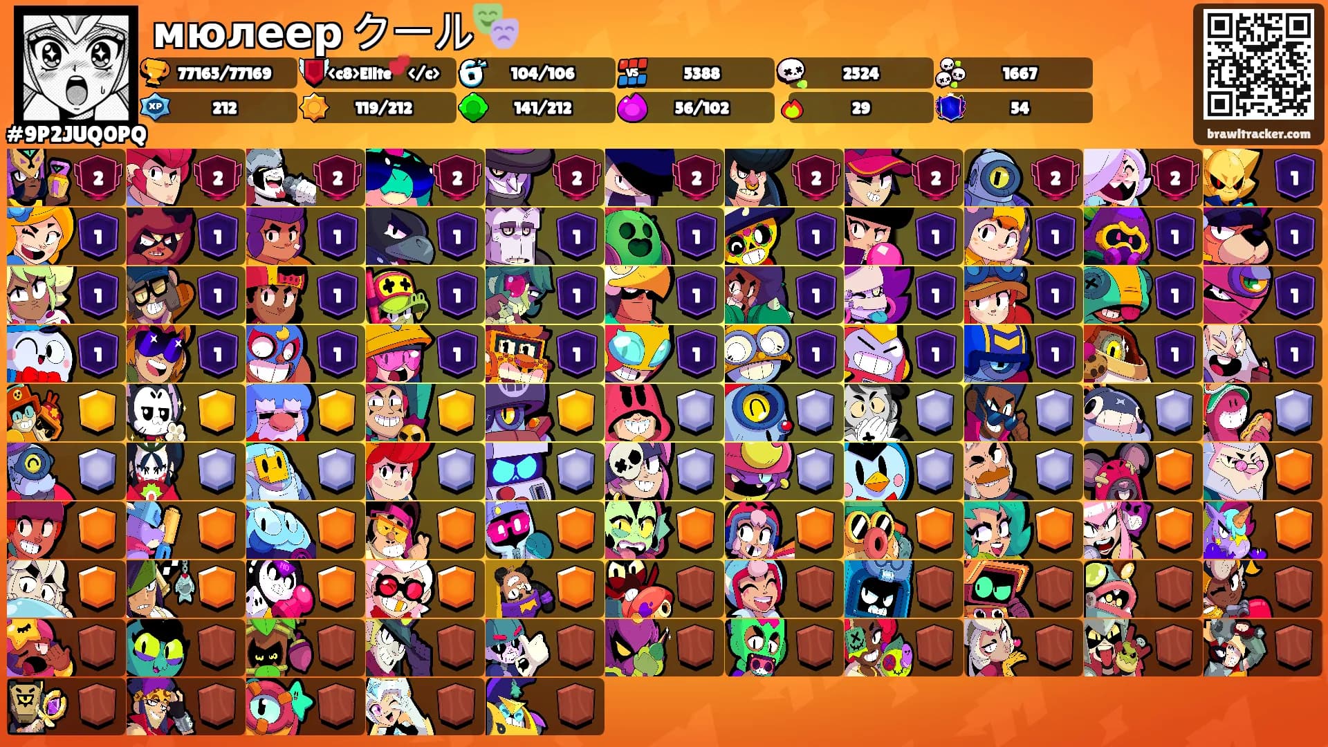 мюлеер クール🎭's Ranks