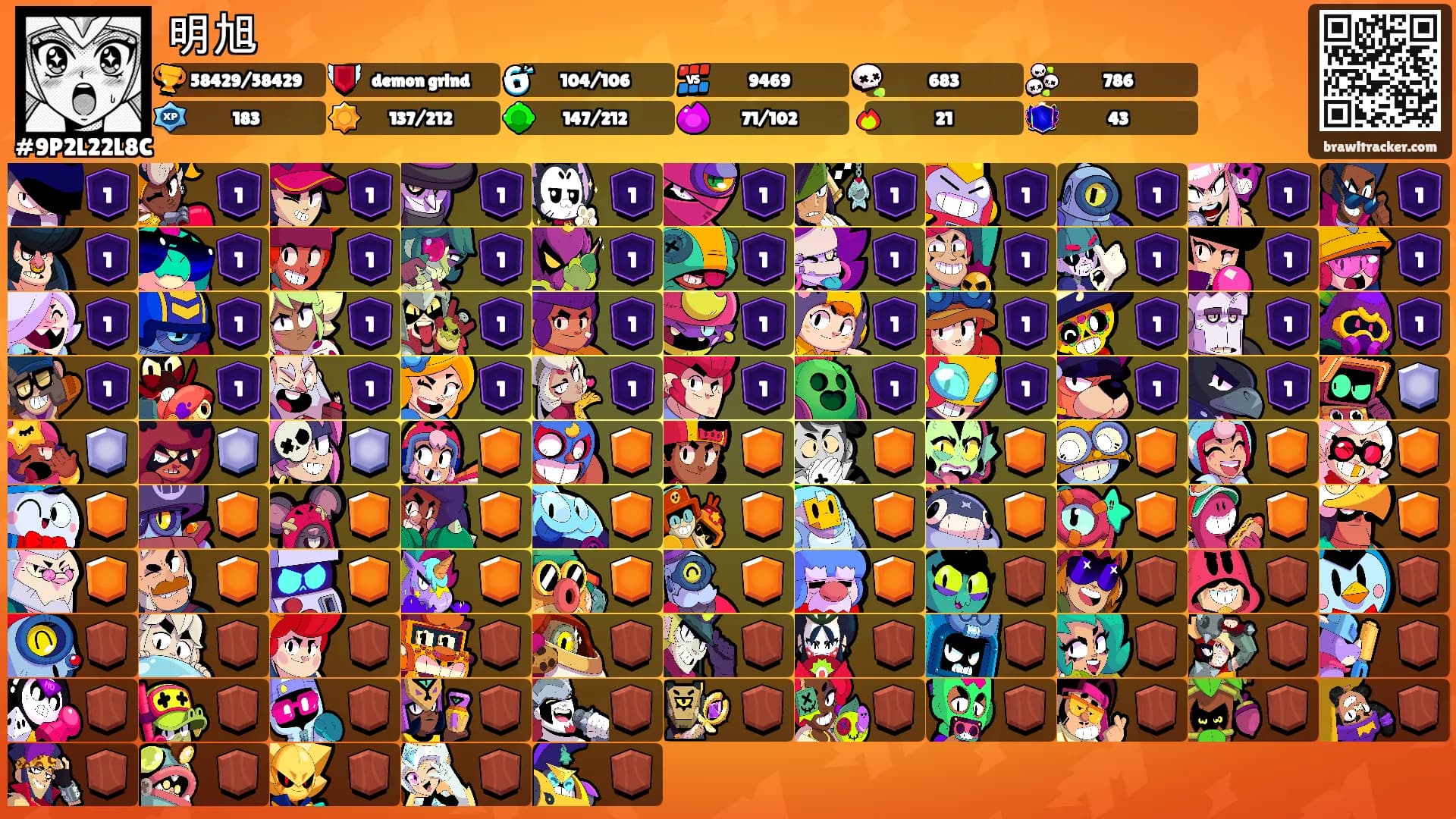 明旭's Ranks