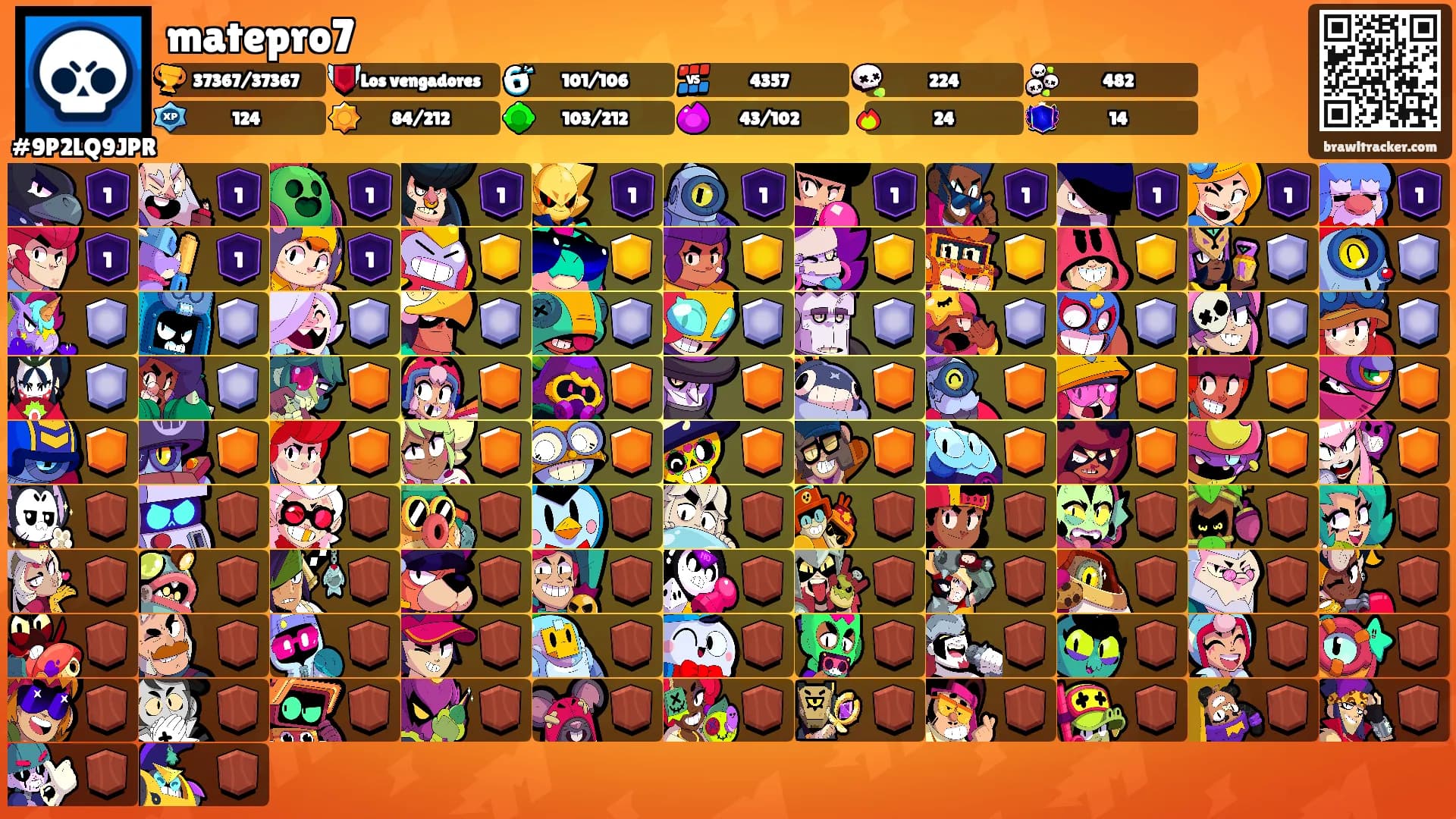 matepro7's Ranks