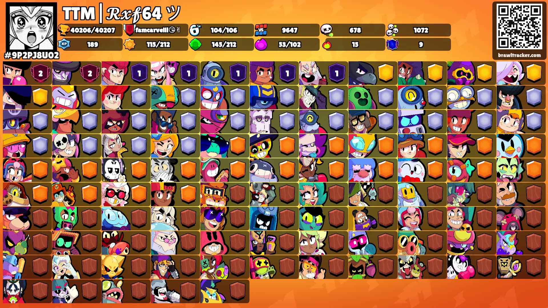 TTM|𝓡𝔁𝓯64 ツ's Ranks