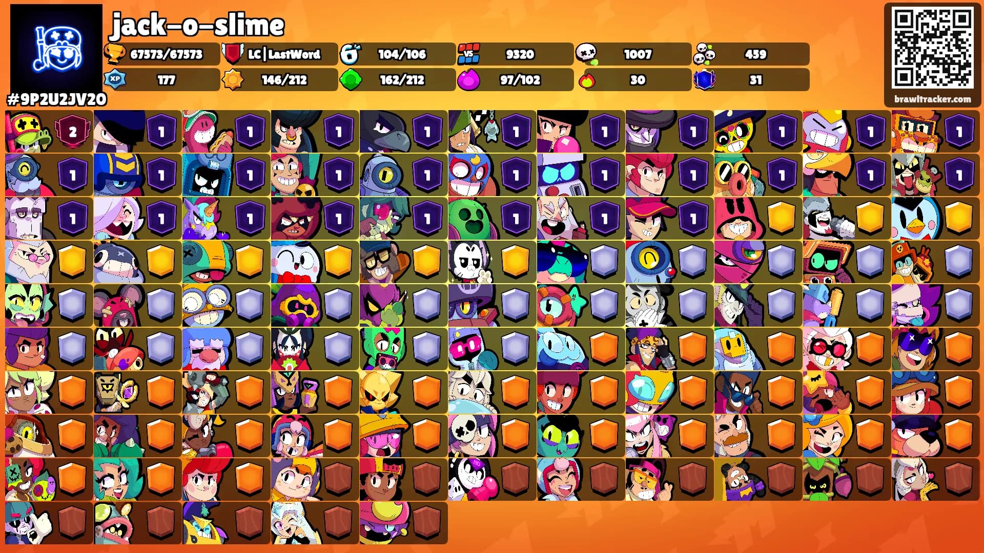 jack-o-slime's Ranks