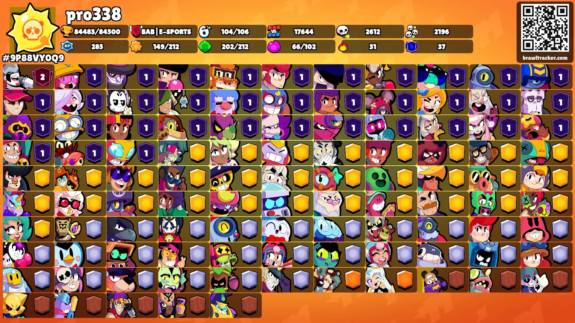 pro338's Ranks