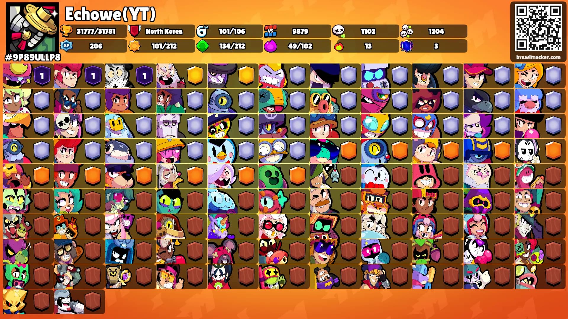 Echowe(YT)'s Ranks